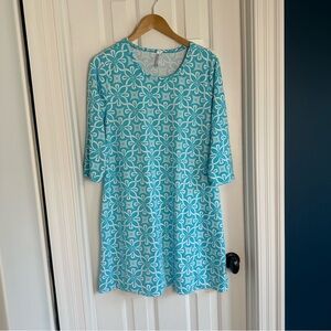 Lulu-B Women's 3/4 Sleeve Dress EUC